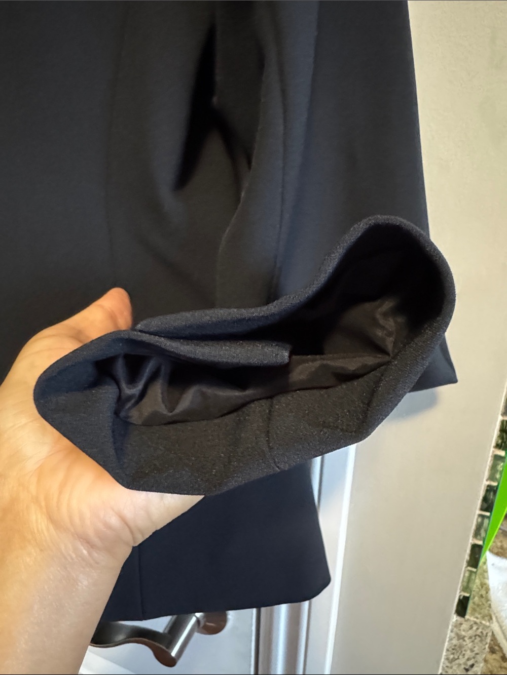 🖤kate spade 🖤Black Satin Lapel Blazer size 12 - Picture 11 of 15